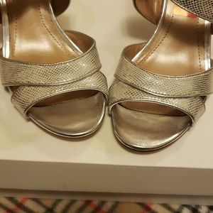 Style & Co Shoes - New Style &Co silver heels size 5.5 Style & Co Shoes - New Style &Co silver heels size 5.5